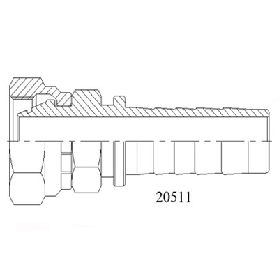 20511公製內（nèi）螺（luó）紋（wén）24°錐O重係列