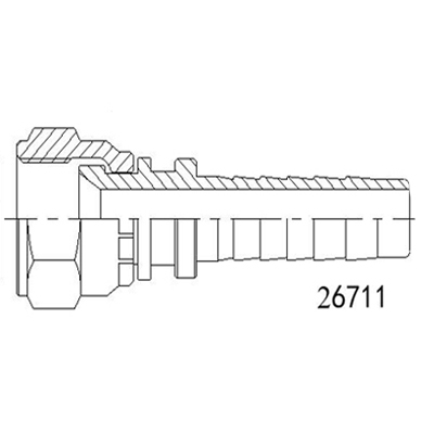 26711美（měi）製JIC內螺紋74°內錐麵係列